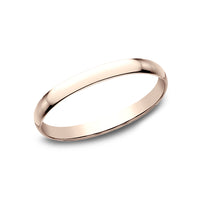 14K 1.2 Millimeter Oval Band