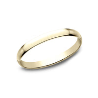 14K 1.2 Millimeter Oval Band