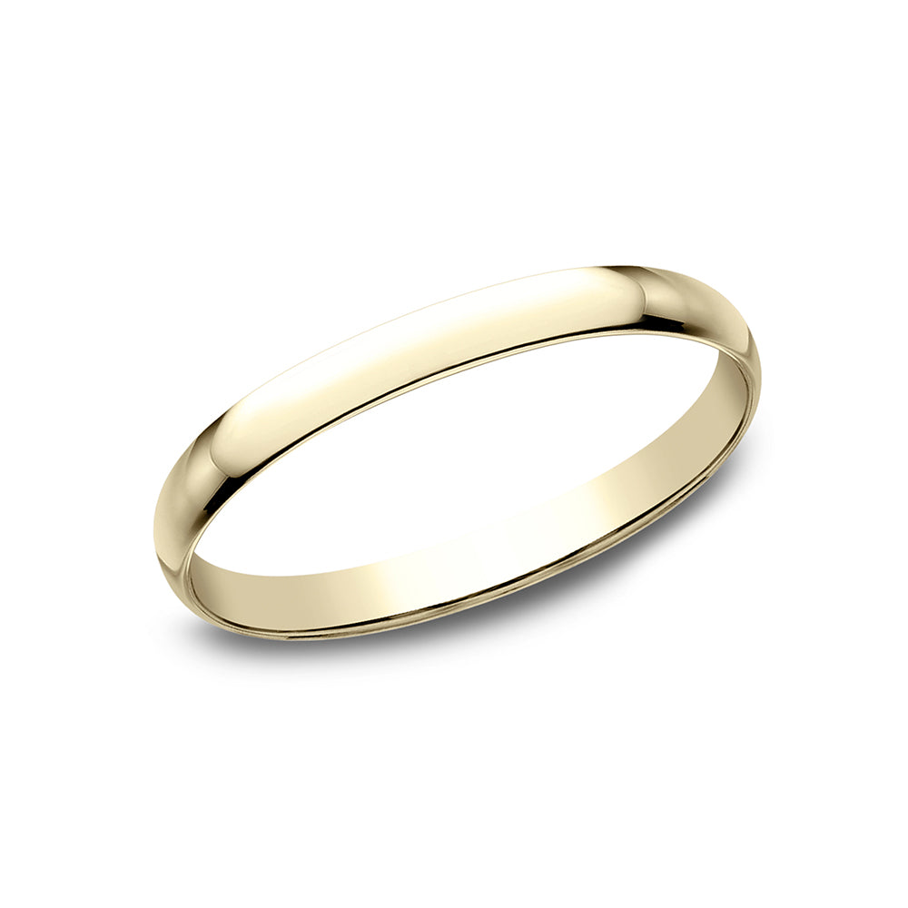 14K 1.2 Millimeter Oval Band