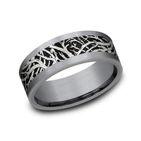 Benchmark® Enchanted Forest Tantalum Band