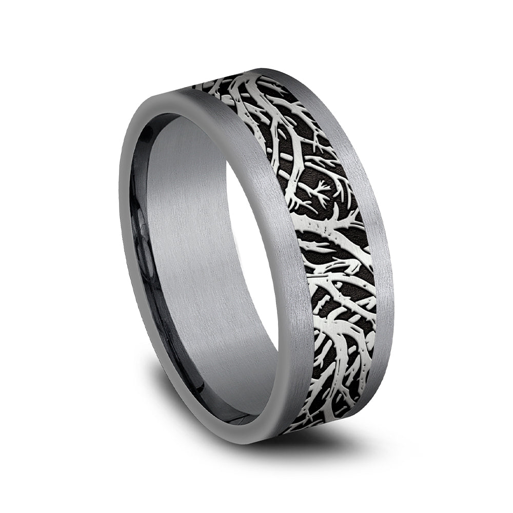 Benchmark® Enchanted Forest Tantalum Band