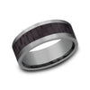 Benchmark® Carbon Fiber Inlay Men's Band