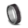 Benchmark® Carbon Fiber Inlay Men's Band
