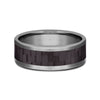 Benchmark® Carbon Fiber Inlay Men's Band