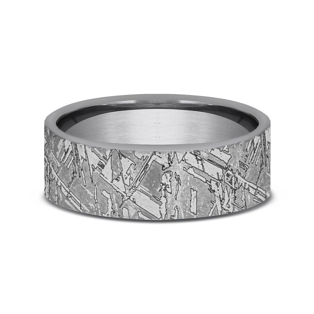 Benchmark® Faux Meteorite Men's Band