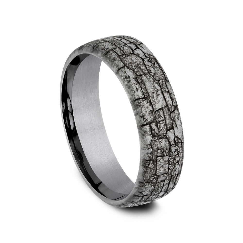 Benchmark® Textured Stone Wall Men's Band