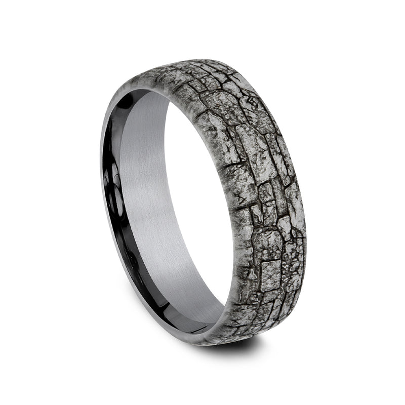 Benchmark® Textured Stone Wall Men's Band