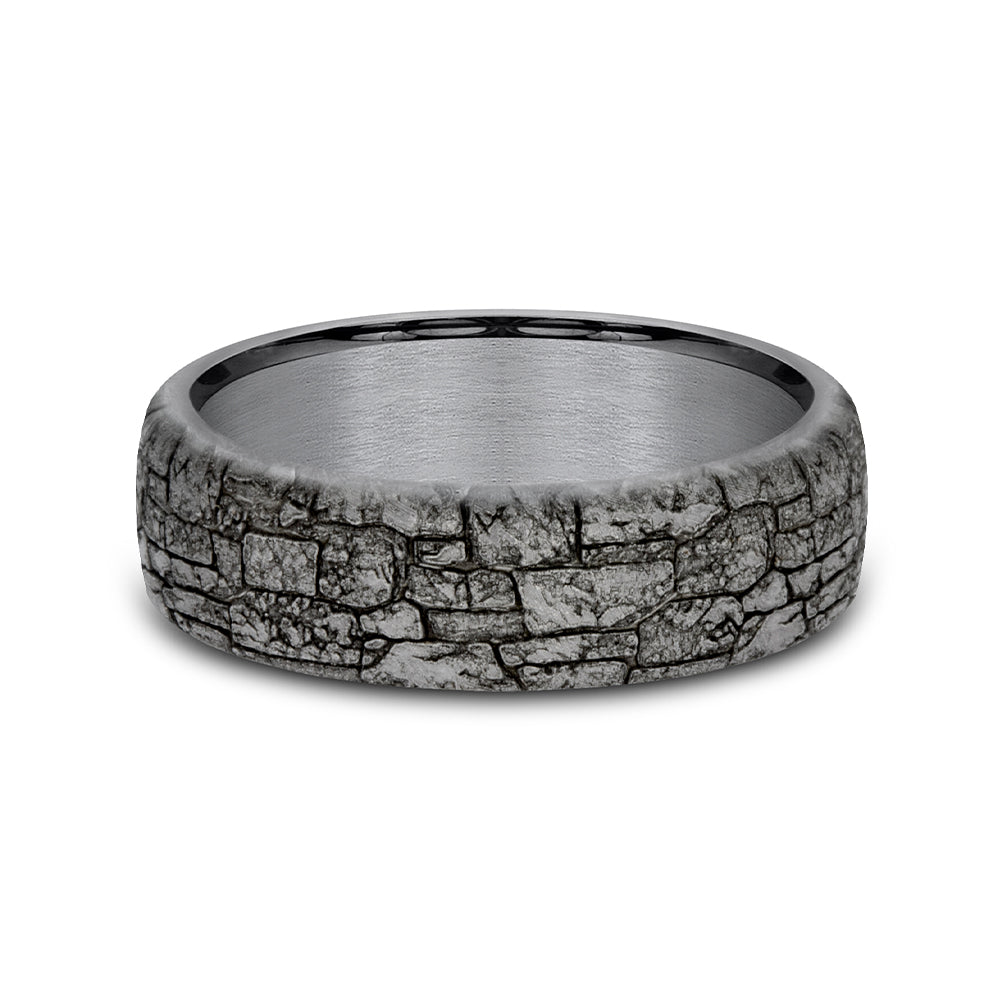 Benchmark® Textured Stone Wall Men's Band