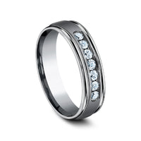 Benchmark® Diamond Tantalum Men's Band