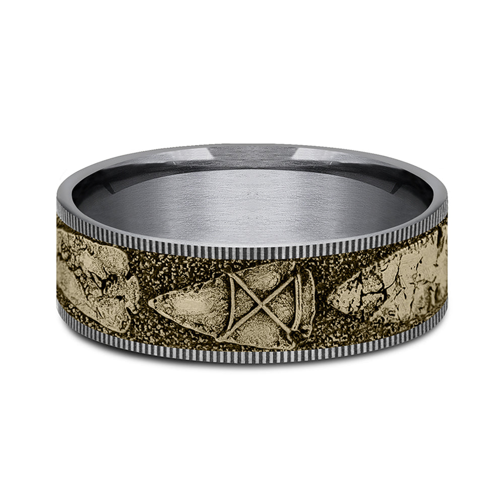 Benchmark® Gold Arrowhead Men's Band