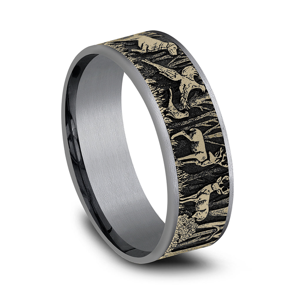 Benchmark® Wildlife Tantalum Men's Band