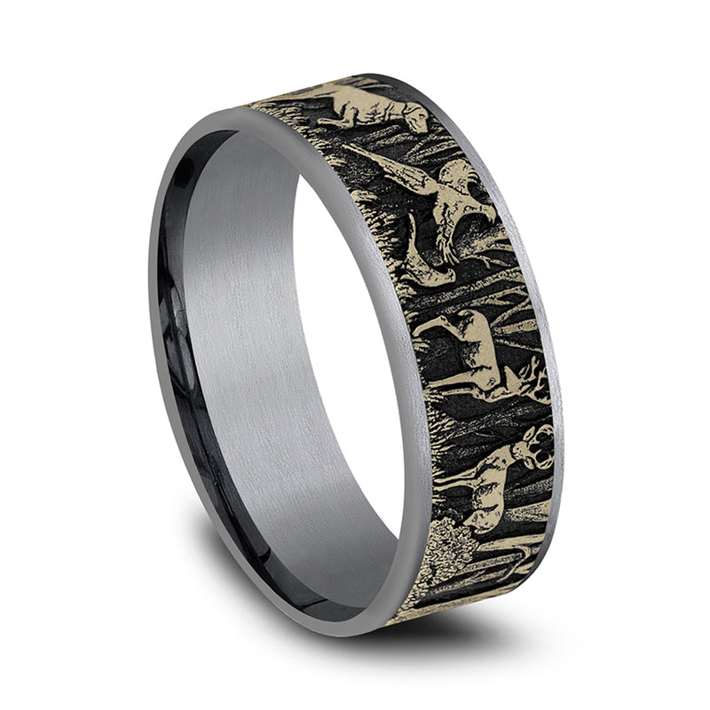 Benchmark® Wildlife Tantalum Men's Band