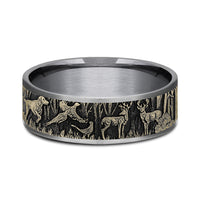 Benchmark® Wildlife Tantalum Men's Band