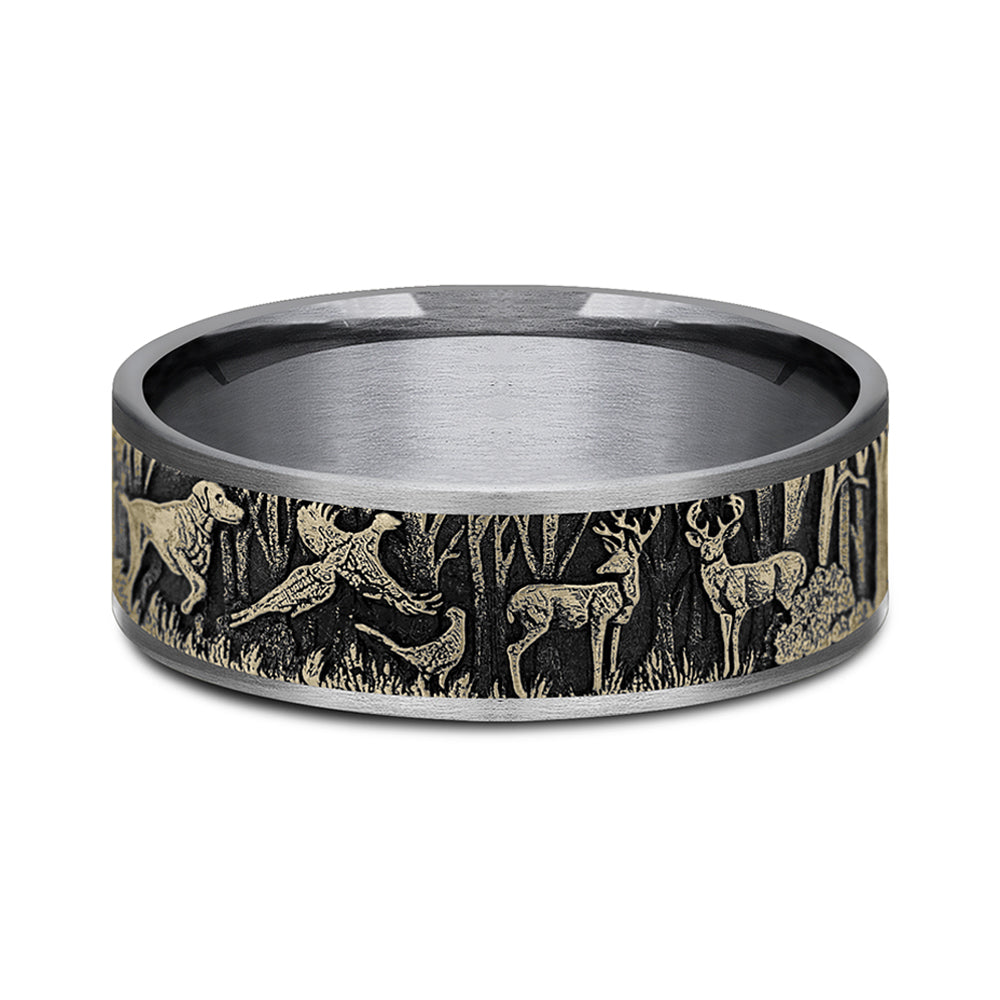 Benchmark® Wildlife Tantalum Men's Band