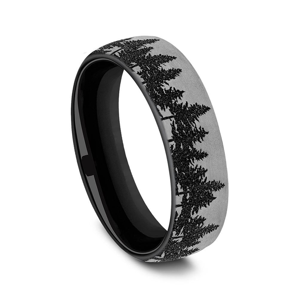 Benchmark® Evergreen Tree Line Silhouette Men's Band