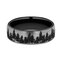 Benchmark® Evergreen Tree Line Silhouette Men's Band