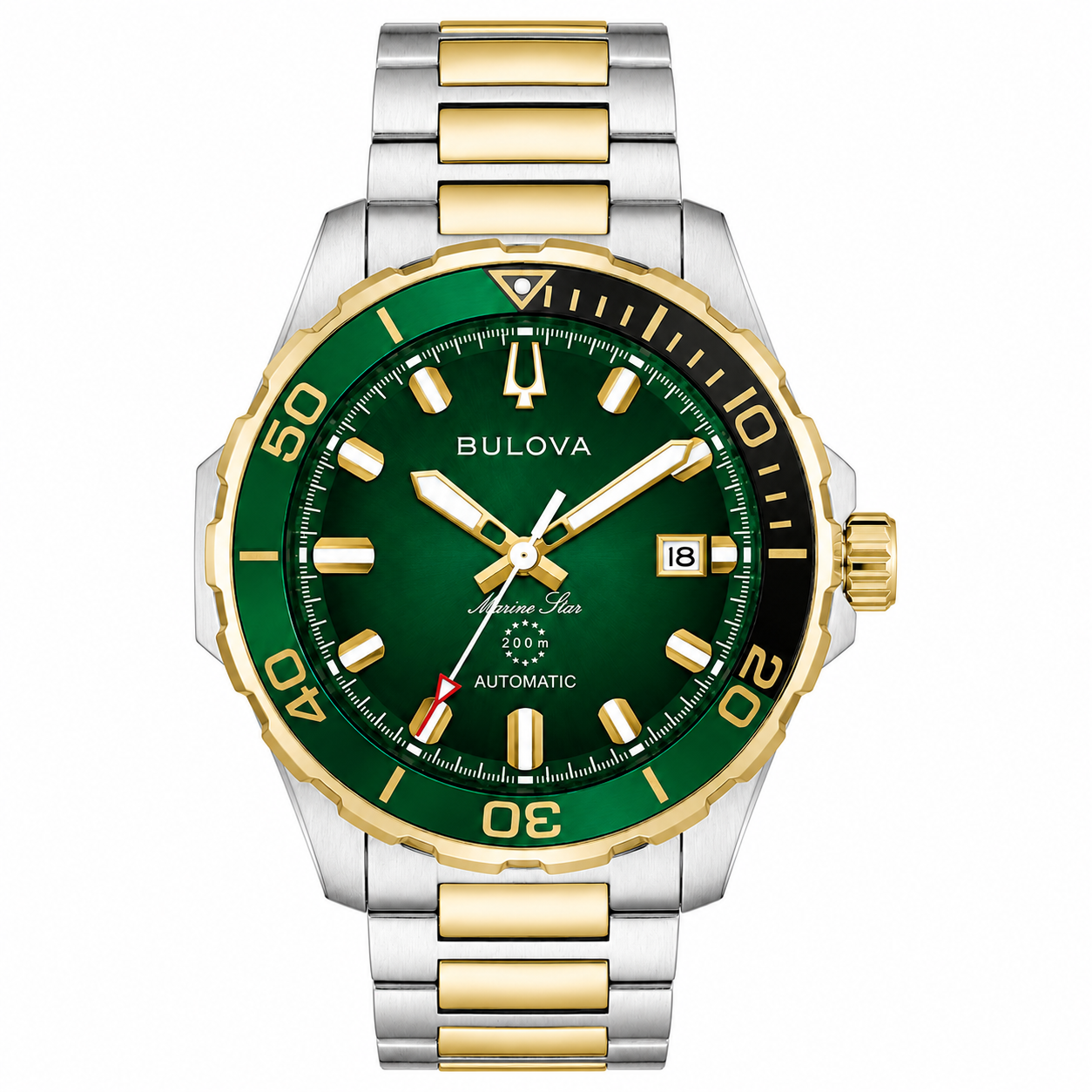 Bulova Emerald Green Marine Star Series B Men's Watch