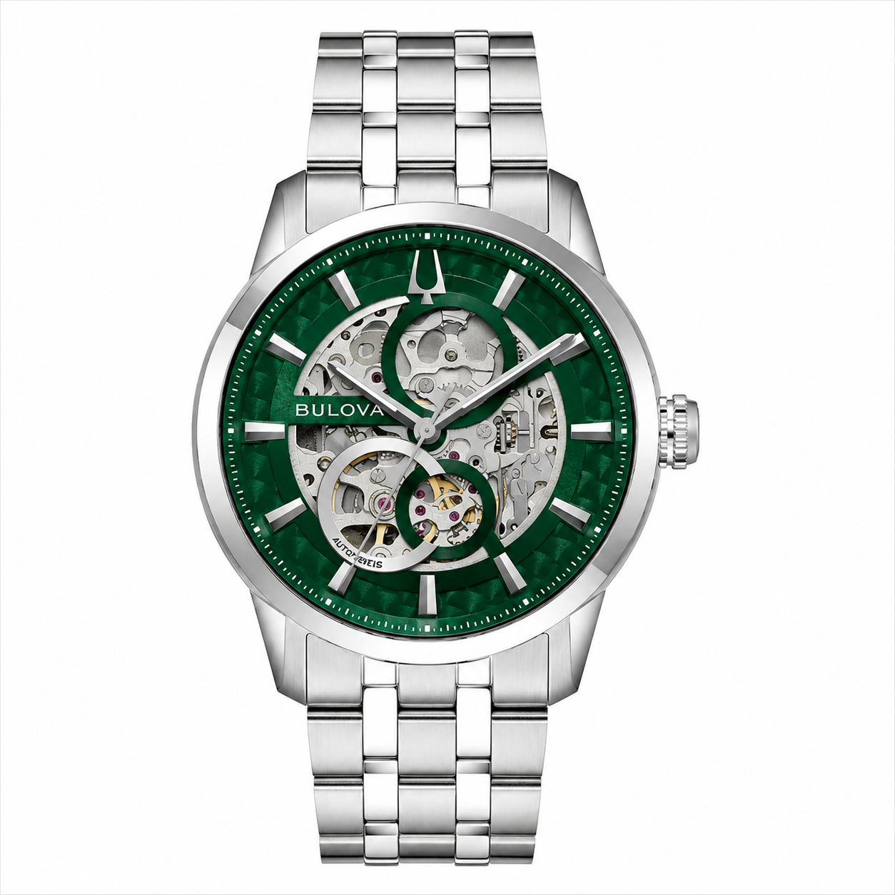 Bulova Green Exhibition Automatic Sutton Men's Watch