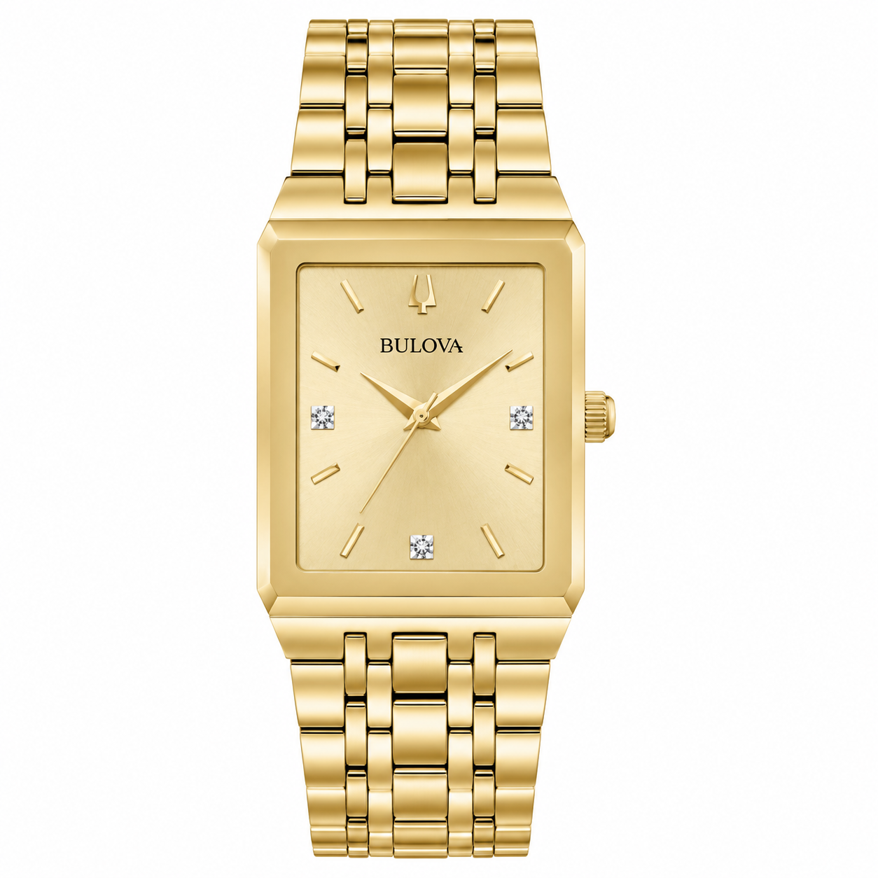 Bulova Golden Quadra Men's Watch