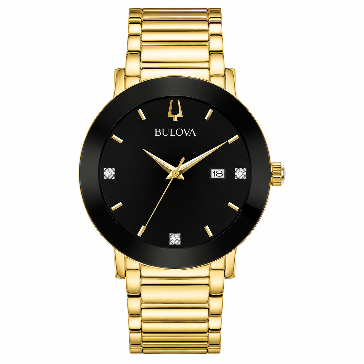 Bulova Black Gold Futuro Men's Watch