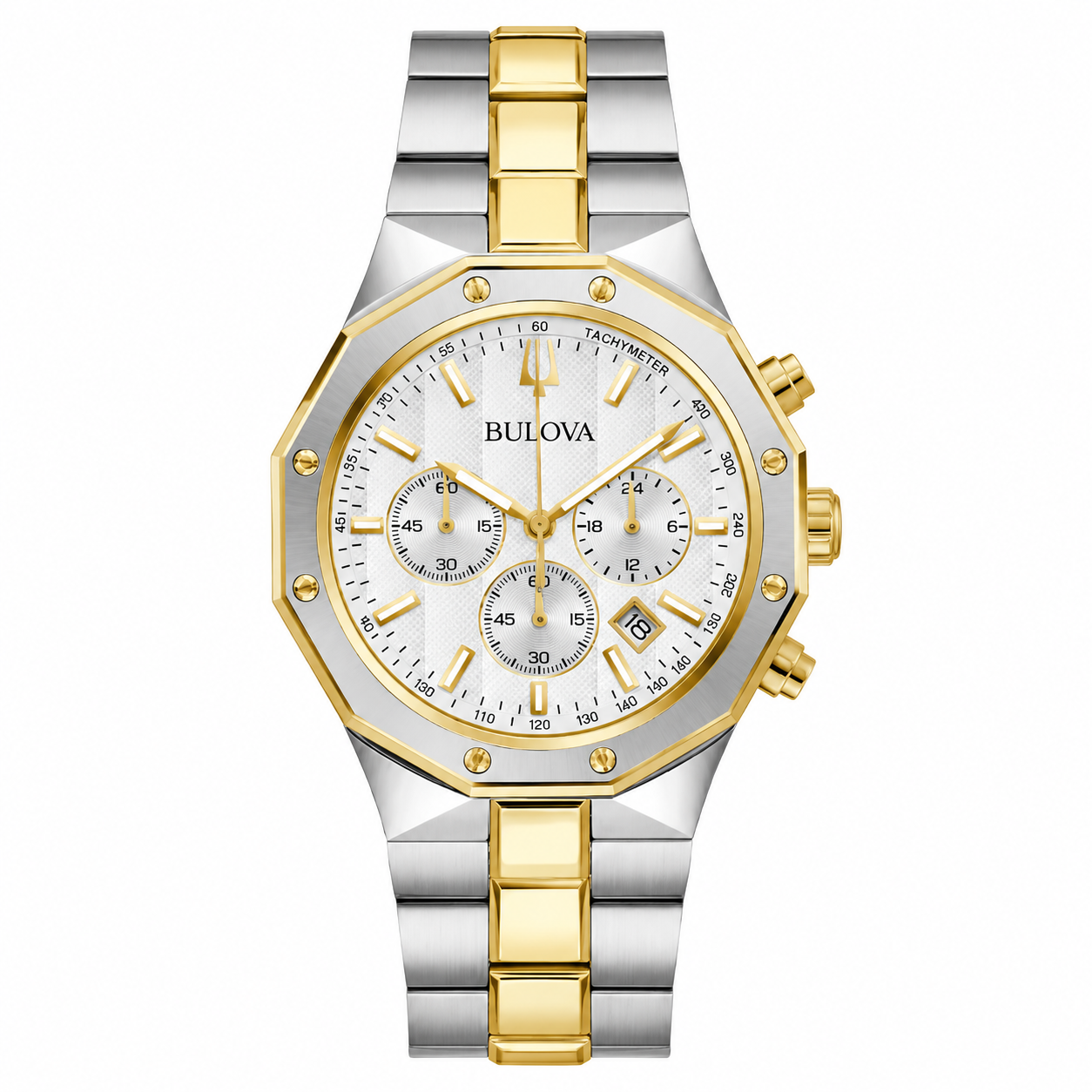 Bulova White Prestige Men's Watch