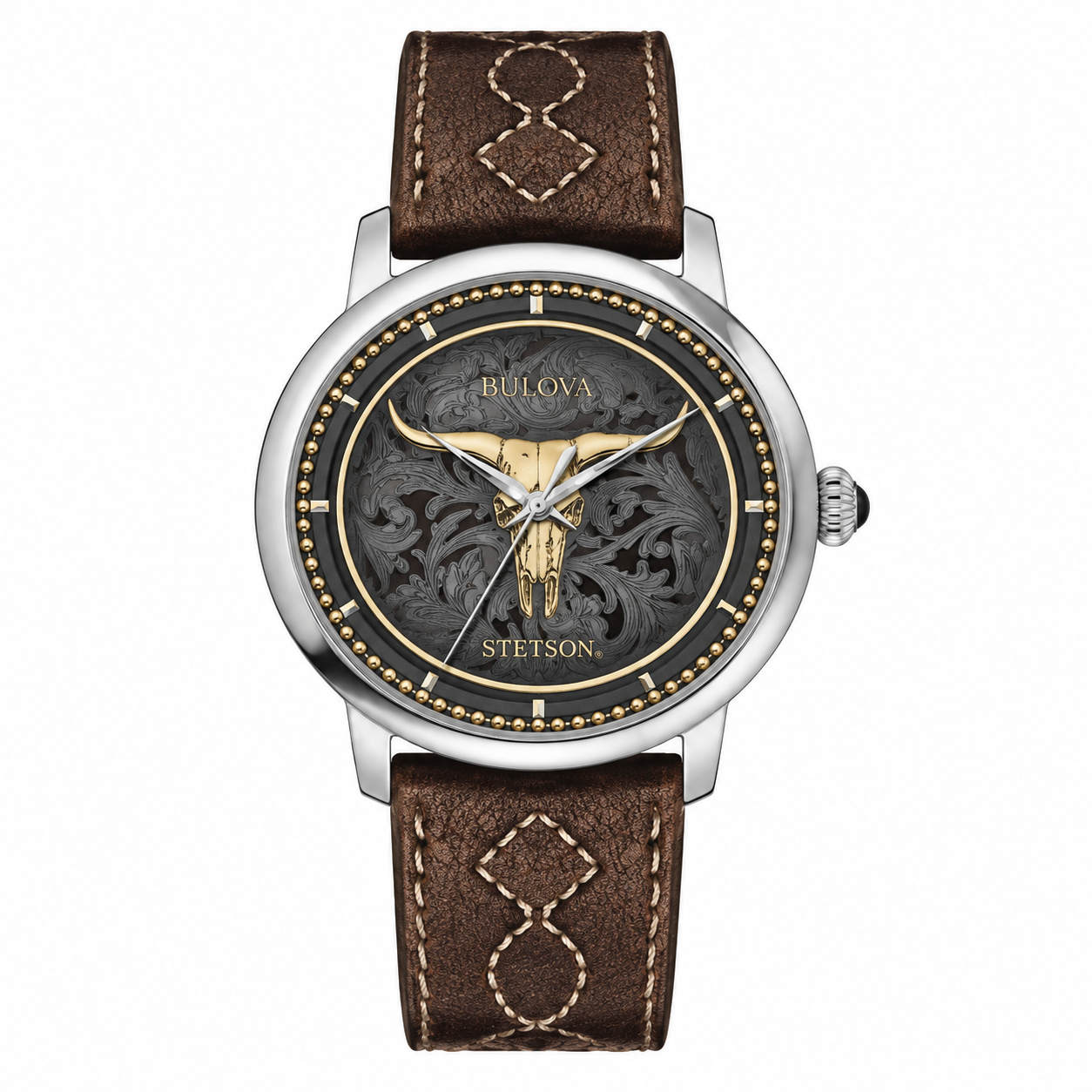 Bulova Longhorn X Stetson Men's Watch
