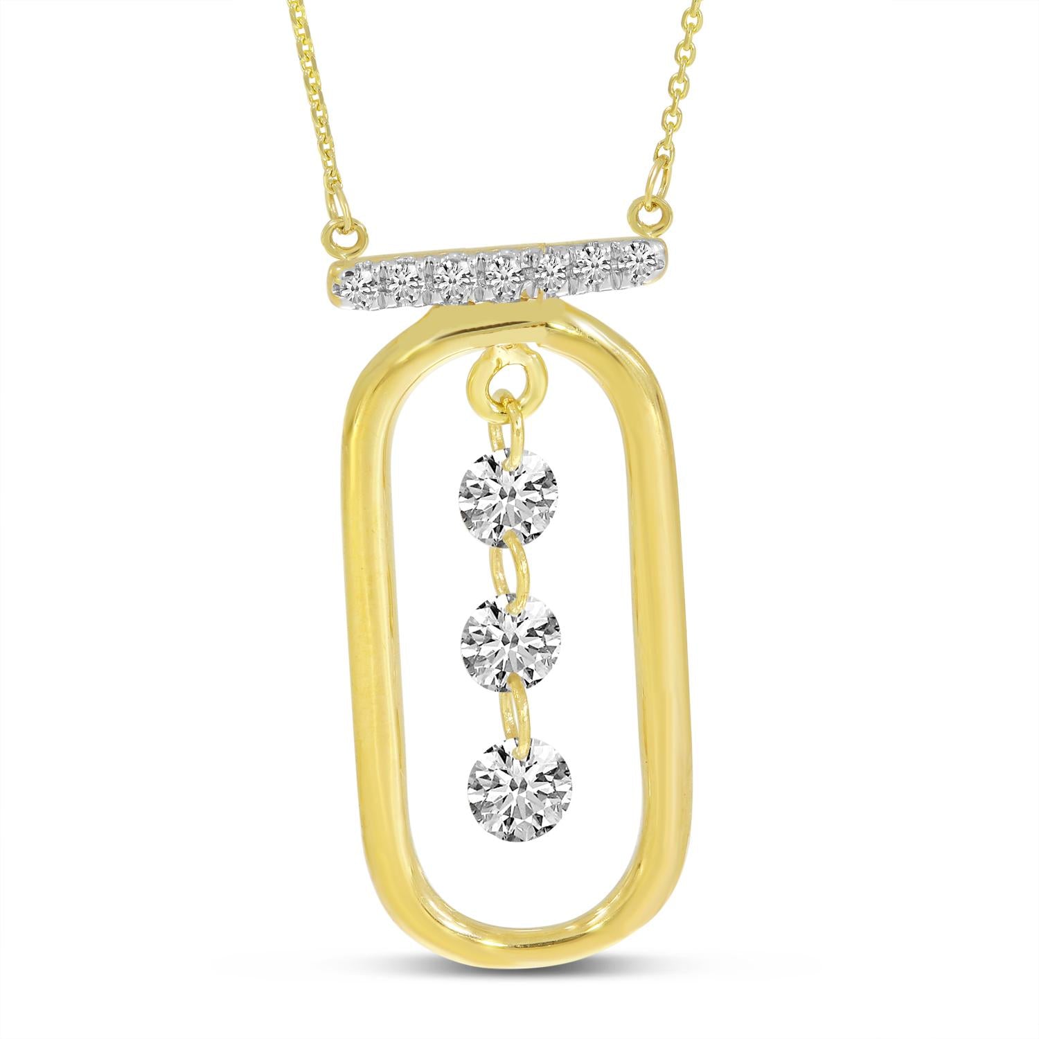 Dashing Diamond Shimmerline Pendant