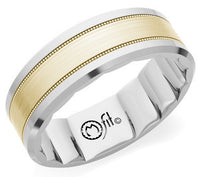 M Fit® GoldLine Milgrain Band