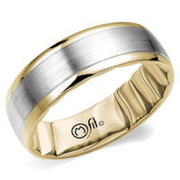 M Fit® Satin Crest Ring
