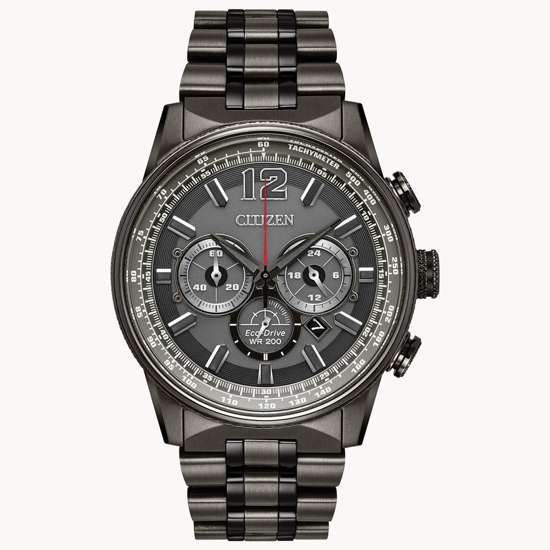 Citizen® Nighthawk Eco-Drive Chronograph Men's Watch
