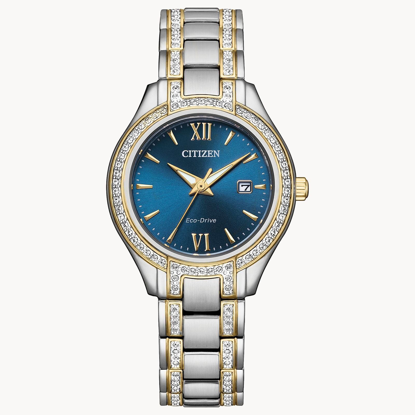 Citizen® Women's Silhouette Crystal Halo Watch