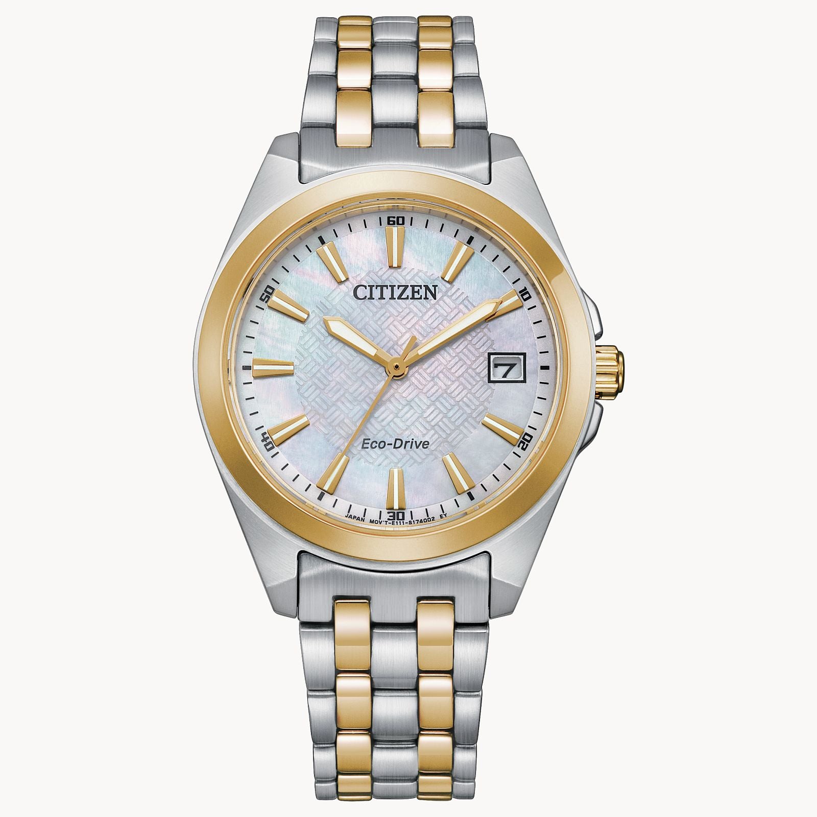 Citizen® Women's Peyten Two-Tone Mother-of-Pearl Watch