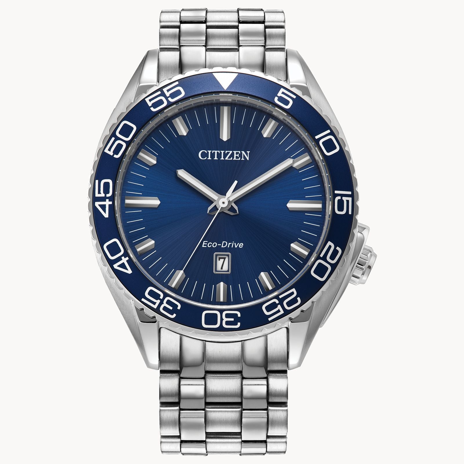 Citizen® Sport Luxury Blue Bezel Eco-Drive Men's Watch