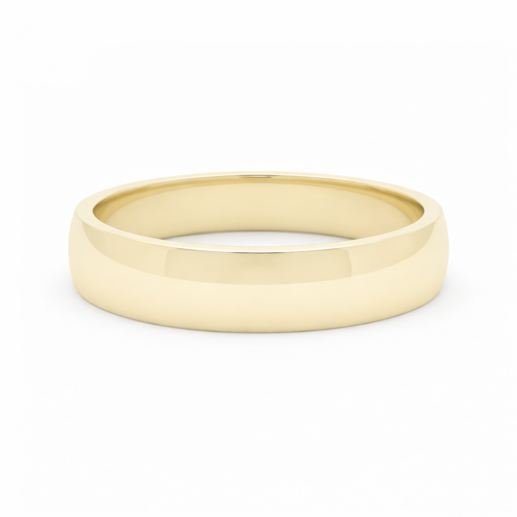 Benchmark® 10K Yellow Gold Euro Comfort Fit Band