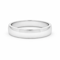 Benchmark® 10K White Gold Euro Comfort Fit Band