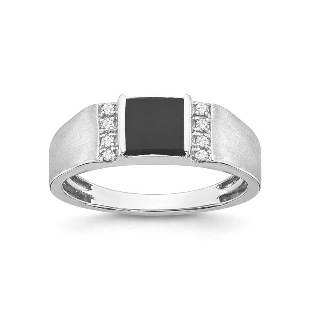Iced Onyx Core Ring