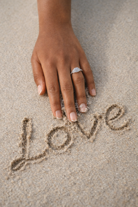 Endless Love Round Diamond Promise Ring