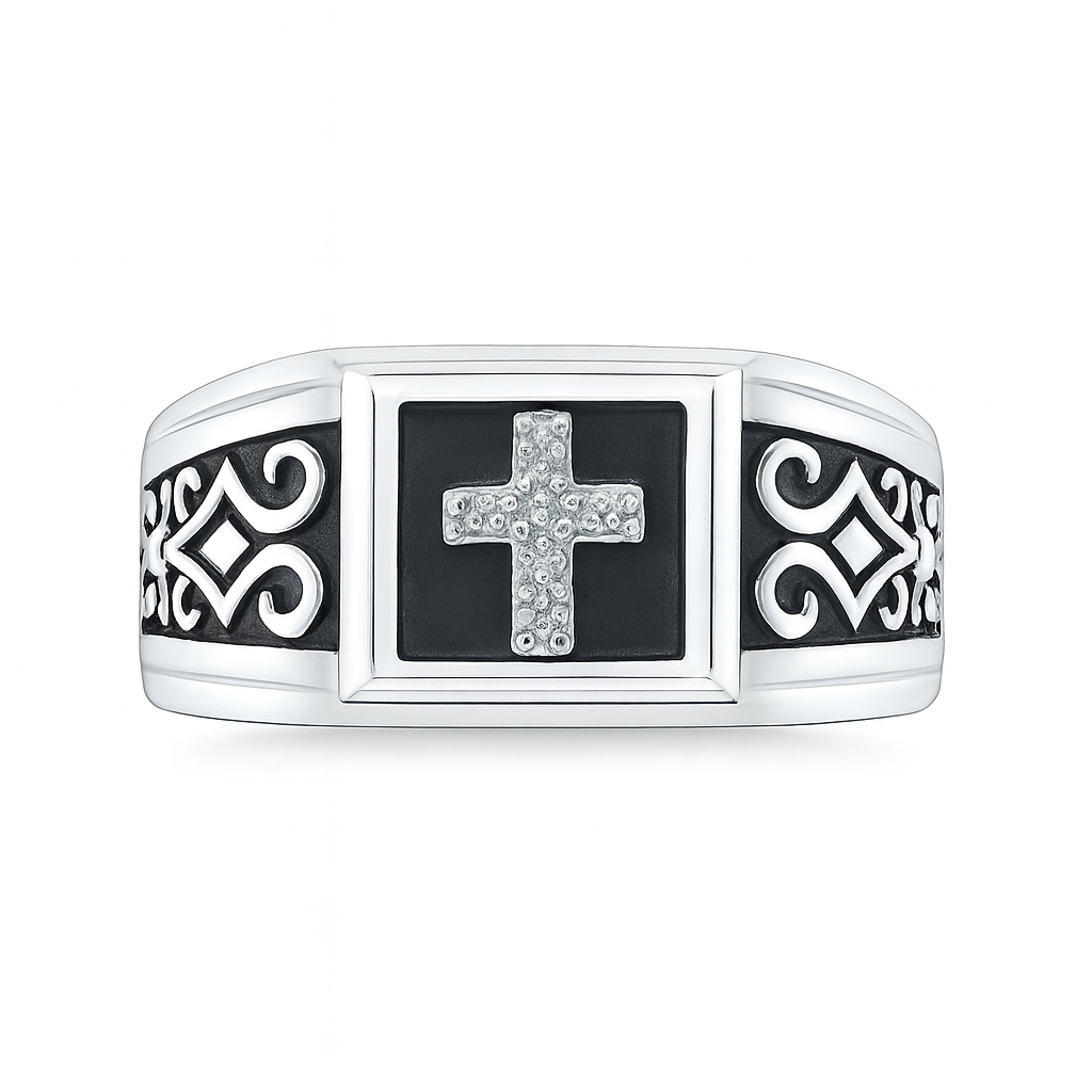 Guardian Cross Ring