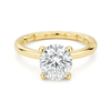 My Caroline Round GoldenLine Solitaire Mounting