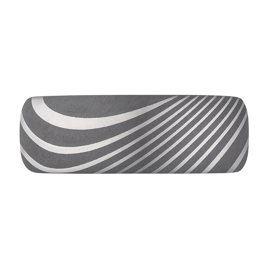 Heavy Stone® Beveled Damascus Steel Men's Band