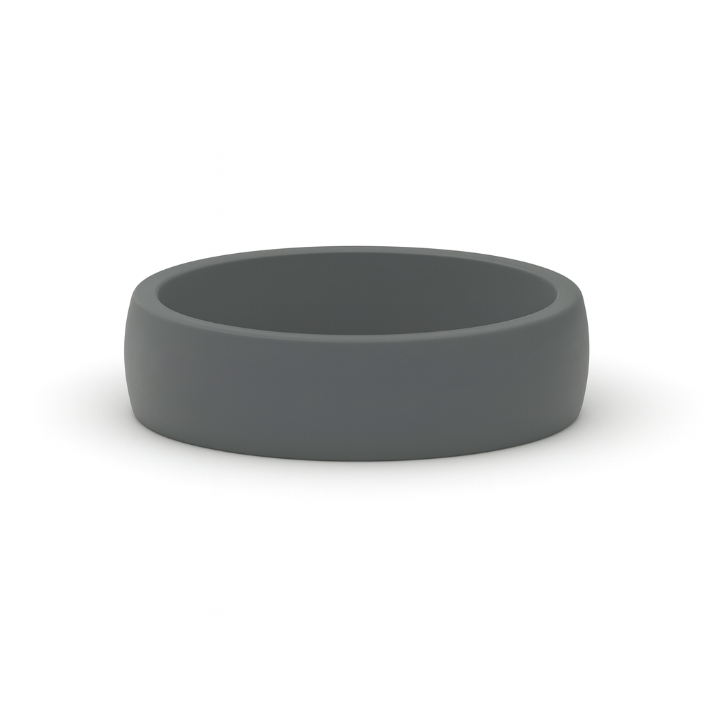 Heavy Stone® FlexFit Grey Silicone Band