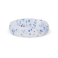 Heavy Stone® FlexFit Blue Glitter Silicone Band