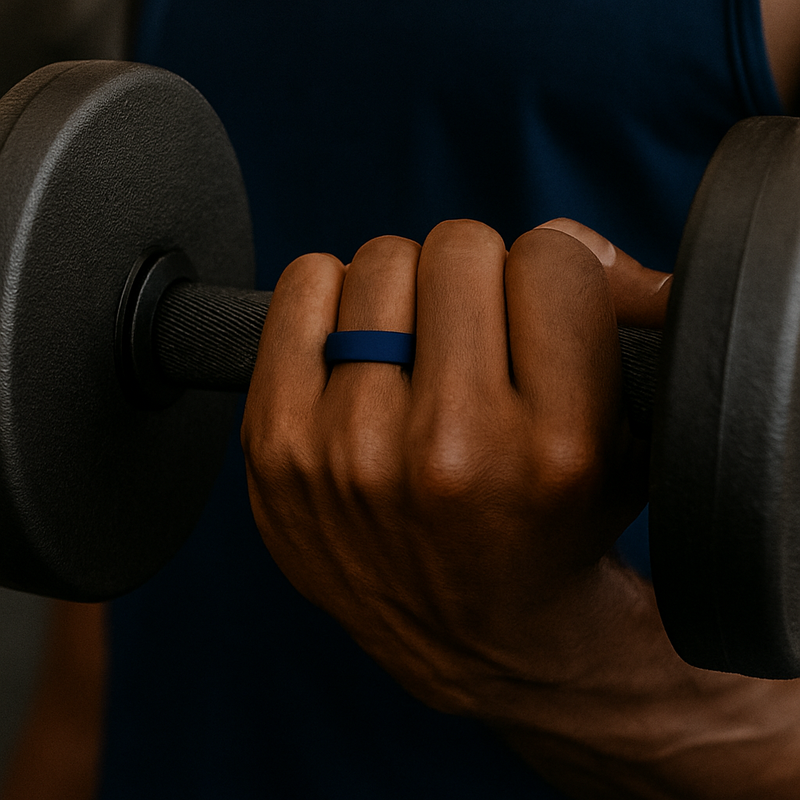 Heavy Stone® FlexFit Royal Blue Silicone Band