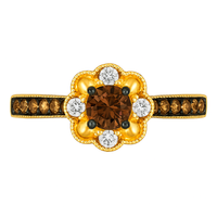 Le Vian® Honey Bloom Chocolate & Nude Diamond Ring
