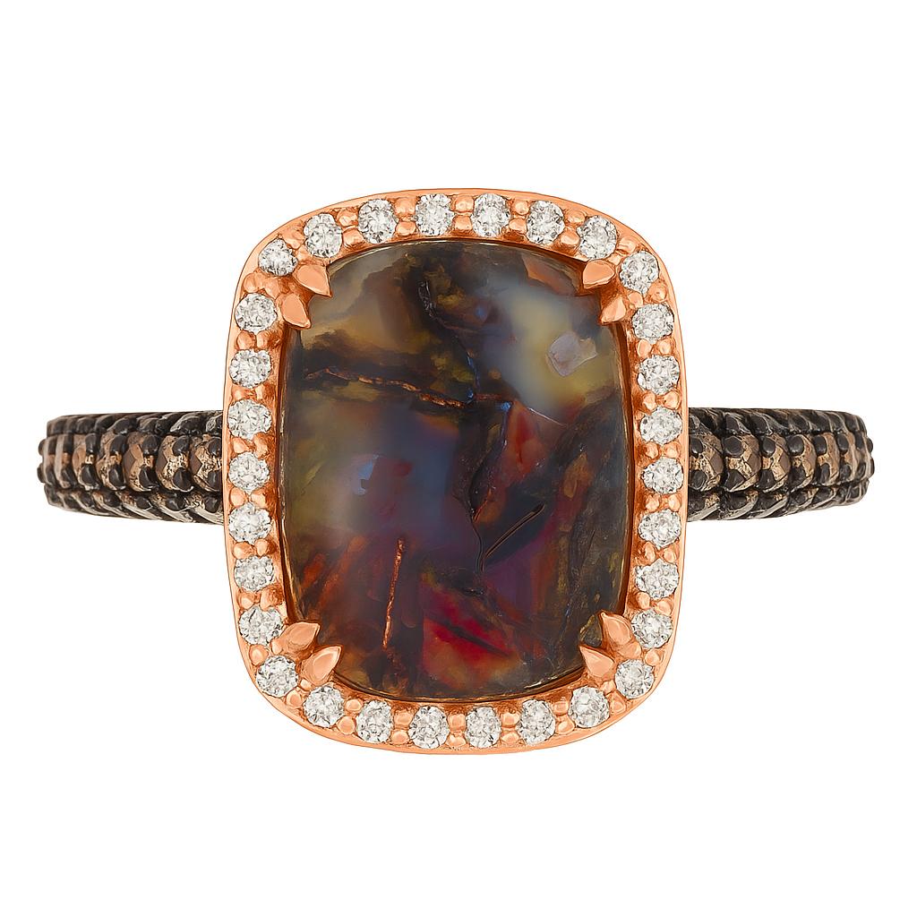 Le Vian® Prismatic Flame Aquadite Ring