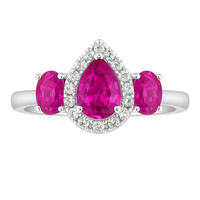 Le Vian® Passion Ruby Harmony Trio Ring