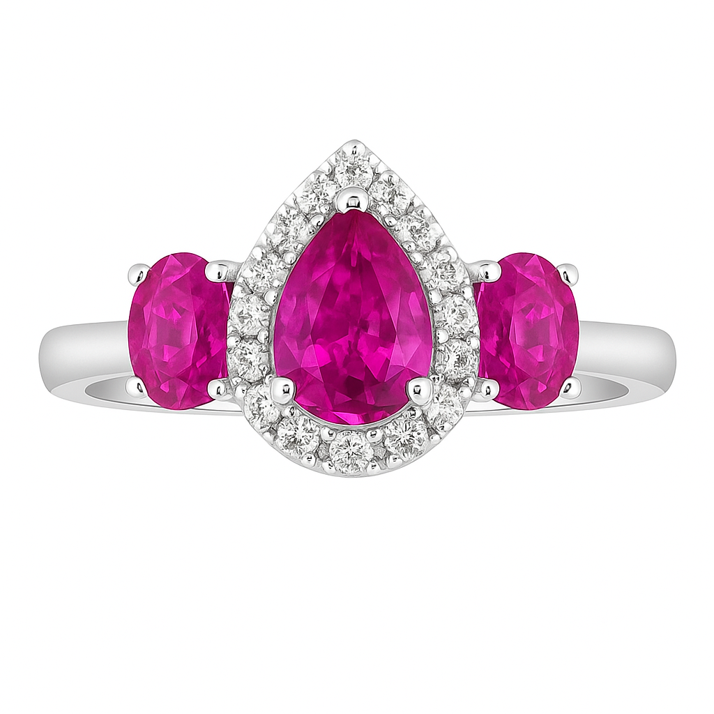 Le Vian® Passion Ruby Harmony Trio Ring