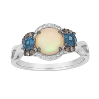Le Vian® Moonlit Mirage Neopolitan Opal Ring