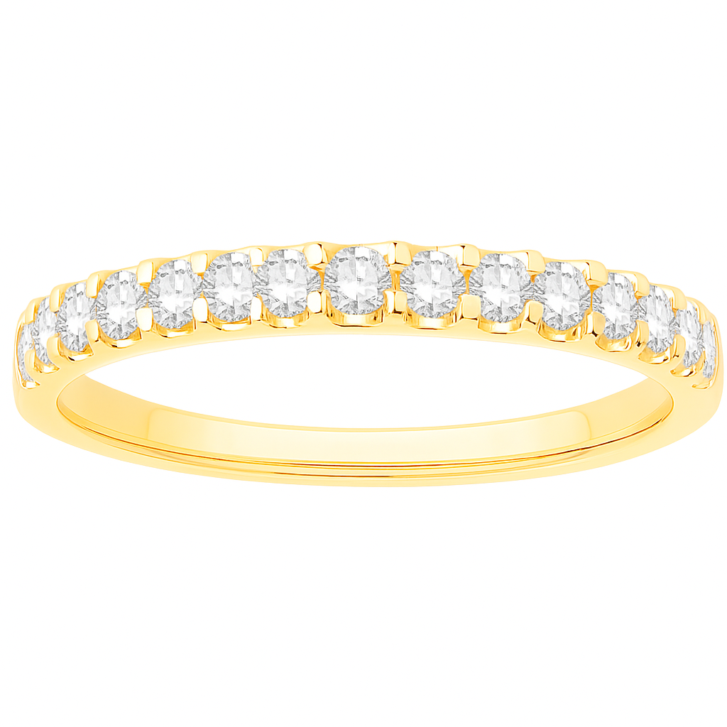 Two Hearts® Frosted Promise Diamond Band