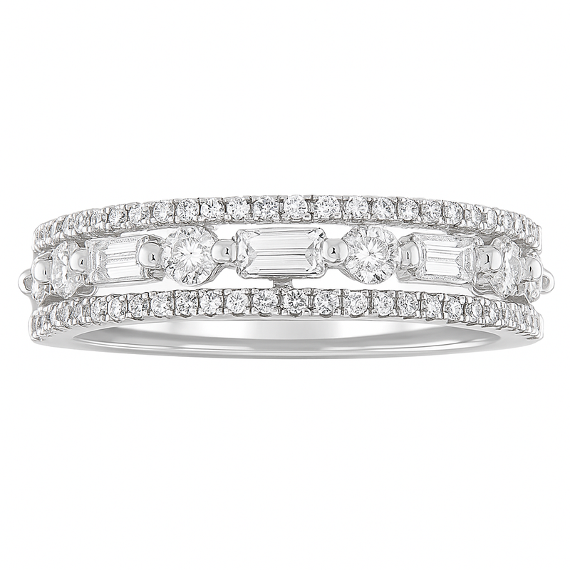 Two Hearts® Forever Aligned Diamond Band